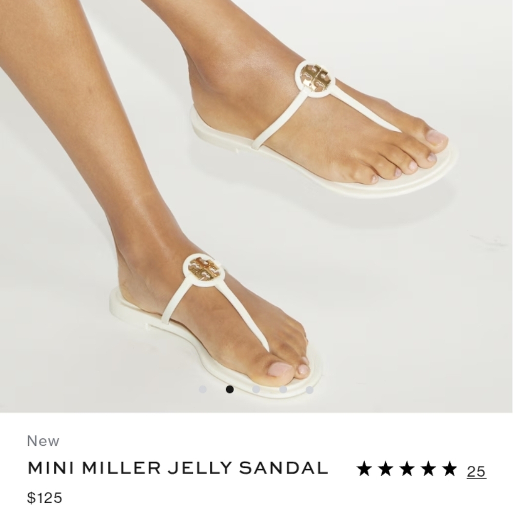 Mini Miller Jelly Tory Burch Sandal